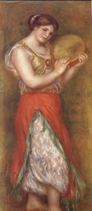 Dancing Girl with Tambourine